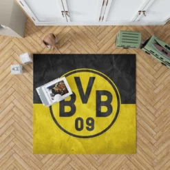 Borussia Dortmund North Rhine Westphalia Logo Rug
