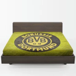 Borussia Dortmund Popular German Football Club Fitted Sheet 1