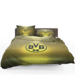 Borussia Dortmund Premier League Team Logo Bedding Set