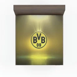 Borussia Dortmund Premier League Team Logo Fitted Sheet