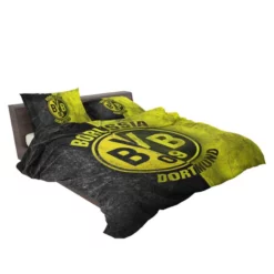Borussia Dortmund Soccer Club Bedding Set 2