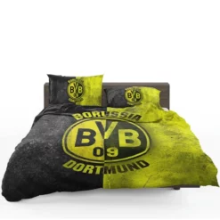 Borussia Dortmund Soccer Club Bedding Set