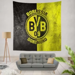 Borussia Dortmund Soccer Club Tapestry