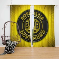 Borussia Dortmund The Best BVB Club Window Curtain