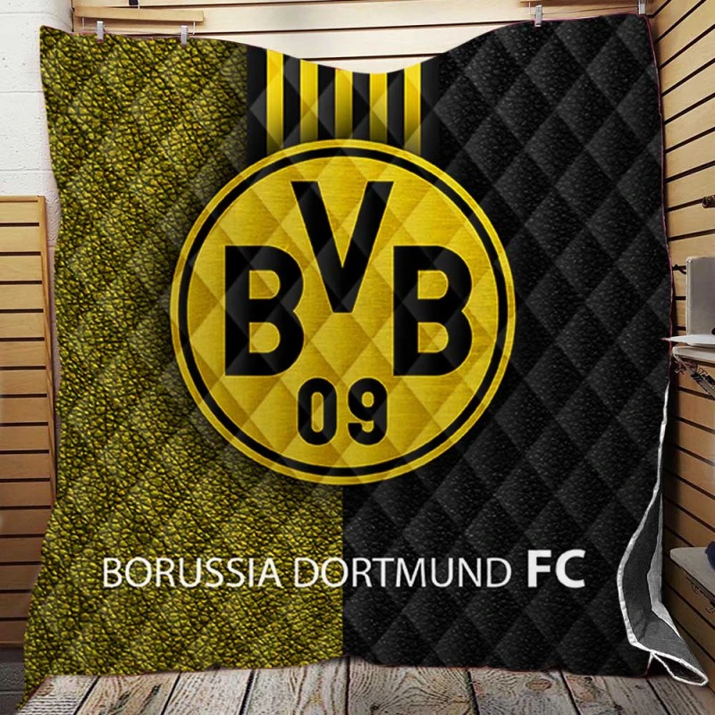 Borussia Dortmund Top Ranked BVB Club Quilt Blanket