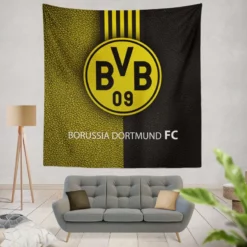 Borussia Dortmund Top Ranked BVB Club Tapestry