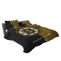 Boston Bruins Excellent NHL Ice Hockey Team America Bedding Set 2