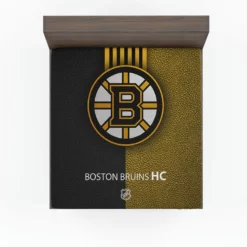 Boston Bruins Excellent NHL Ice Hockey Team America Fitted Sheet