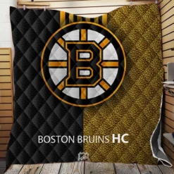 Boston Bruins Excellent NHL Ice Hockey Team America Quilt Blanket
