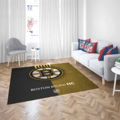 Boston Bruins Excellent NHL Ice Hockey Team America Rug 2