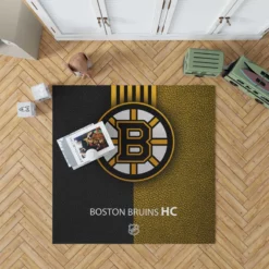 Boston Bruins Excellent NHL Ice Hockey Team America Rug
