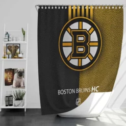 Boston Bruins Excellent NHL Ice Hockey Team America Shower Curtain