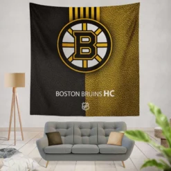 Boston Bruins Excellent NHL Ice Hockey Team America Tapestry