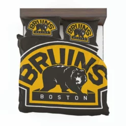 Boston Bruins Popular NHL Ice Hockey Team Bedding Set 1