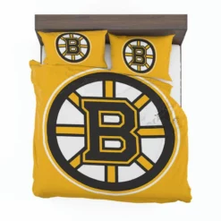 Boston Bruins Professional NHL Ice Hockey Team Bedding Set 1