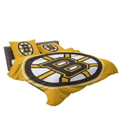 Boston Bruins Professional NHL Ice Hockey Team Bedding Set 2