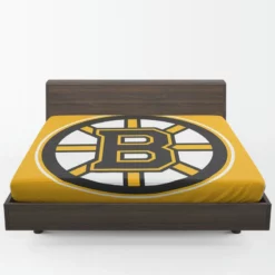 Boston Bruins Professional NHL Ice Hockey Team Fitted Sheet 1