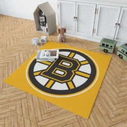 Boston Bruins Professional NHL Ice Hockey Team Rug 1