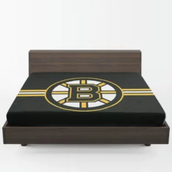 Boston Bruins Top Ranked NHL Ice Hockey Team Fitted Sheet 1