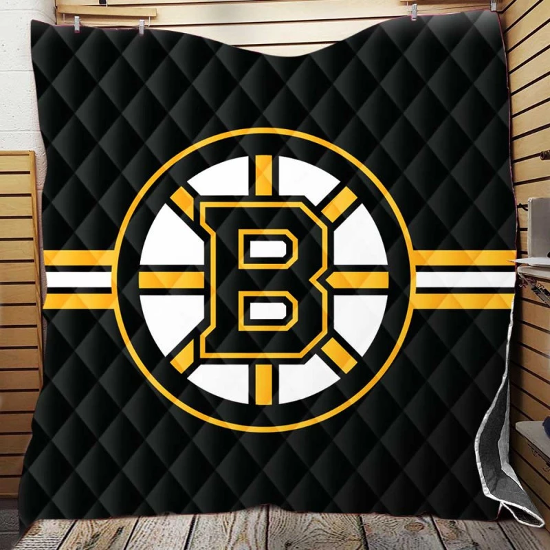 Boston Bruins Top Ranked NHL Ice Hockey Team Quilt Blanket