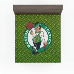 Boston Celtics Classic Basketball Team Fitted Sheet