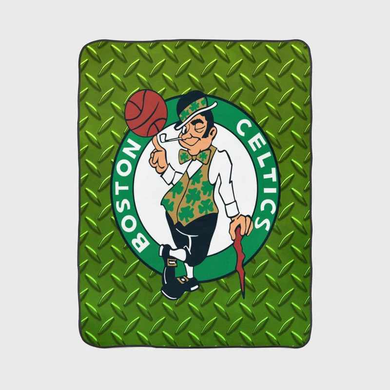 Boston Celtics Classic Basketball Team Fleece Blanket 1