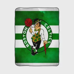 Boston Celtics Energetic NBA Basketball Club Fleece Blanket 1
