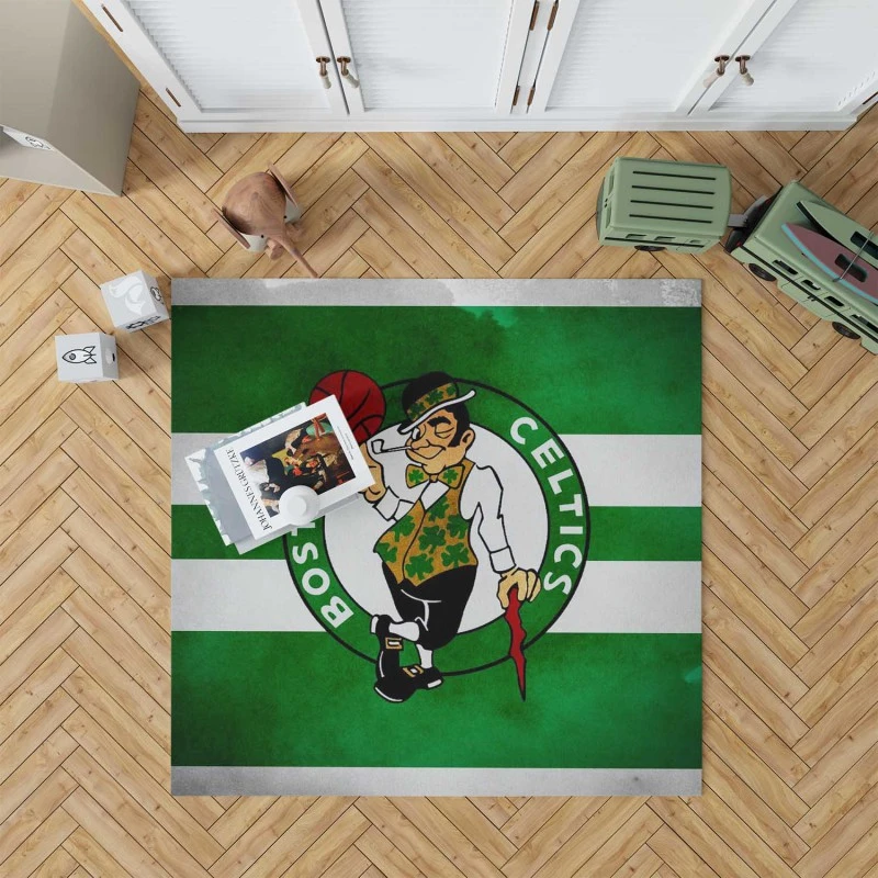 Boston Celtics Energetic NBA Basketball Club Rug