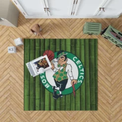 Boston Celtics Famous NBA Basketball Club Rug