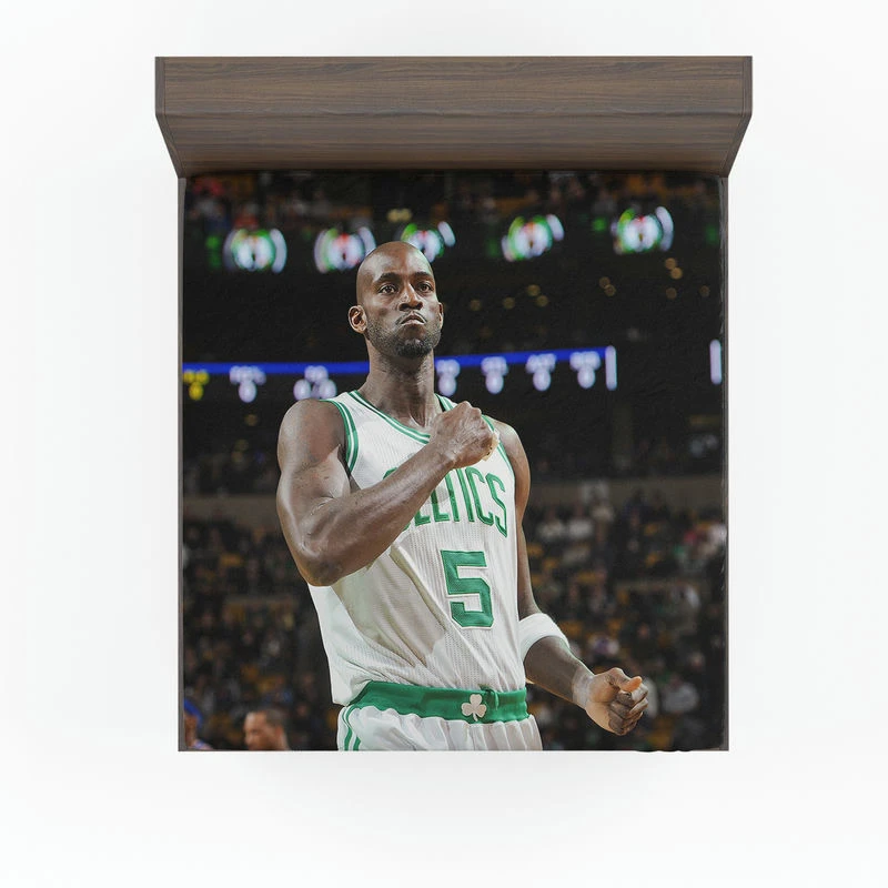 Boston Celtics Kevin Garnett NBA Basketball Club Fitted Sheet