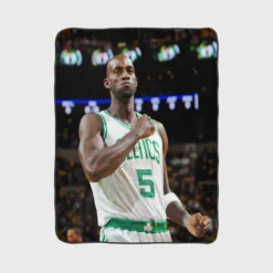 Boston Celtics Kevin Garnett NBA Basketball Club Fleece Blanket 1