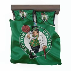 Boston Celtics NBA Basketball Club Logo Bedding Set 1