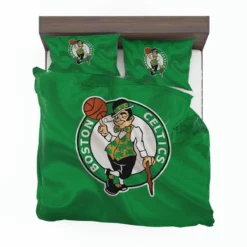 Boston Celtics Powerful NBA Basketball Club Logo Bedding Set 1