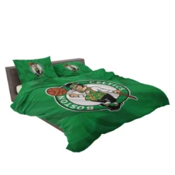 Boston Celtics Powerful NBA Basketball Club Logo Bedding Set 2