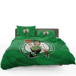 Boston Celtics Powerful NBA Basketball Club Logo Bedding Set