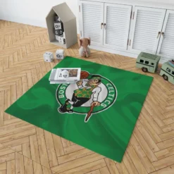 Boston Celtics Powerful NBA Basketball Club Logo Rug 1