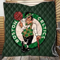 Boston Celtics Successful Basketball Team in NBA Quilt Blanket