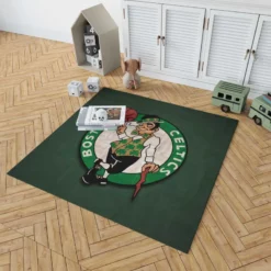 Boston Celtics Successful Basketball Team in NBA Rug 1