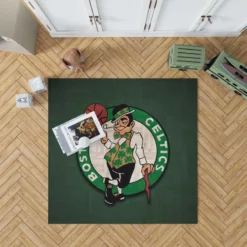 Boston Celtics Successful Basketball Team in NBA Rug