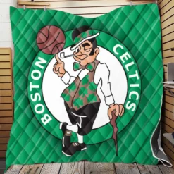Boston Celtics Top Ranked NBA Club Quilt Blanket