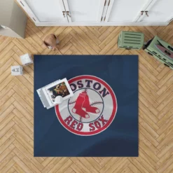 Boston Red Sox Classic MLB Baseball Club Rug