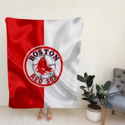 Boston Red Sox Energetic MLB Baseball Club Fleece Blanket
