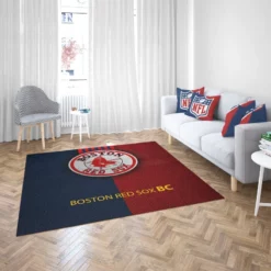 Boston Red Sox Popular MLB Club Rug 2