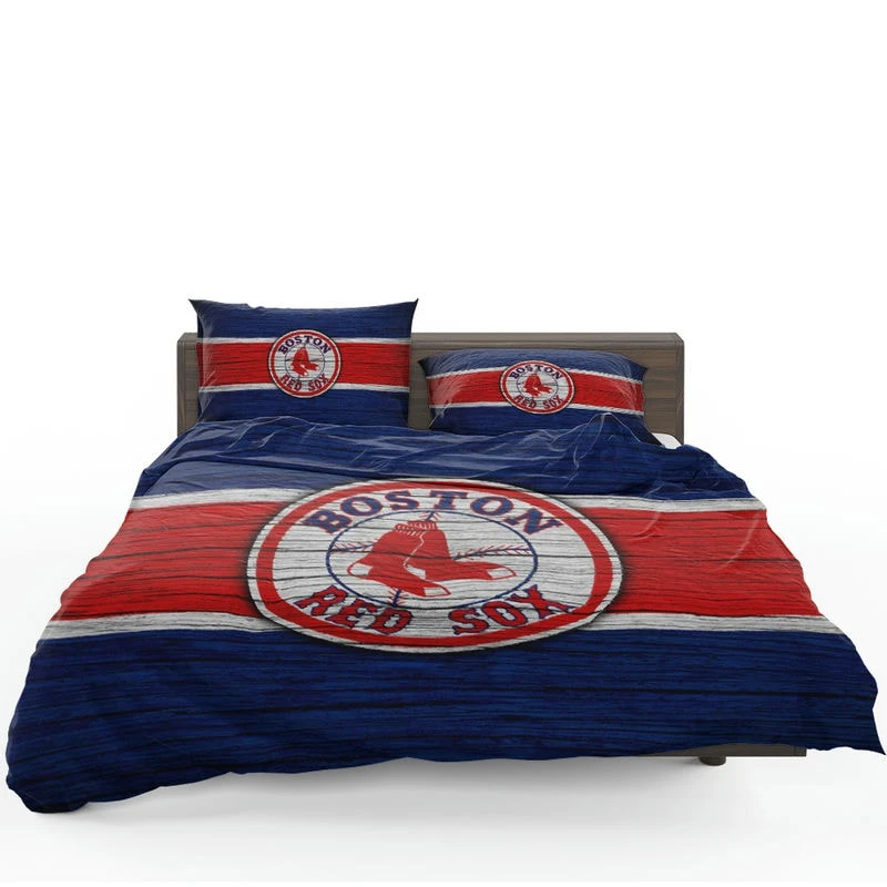 Boston Red Sox Professional MLB Baseball Team Bedding Set