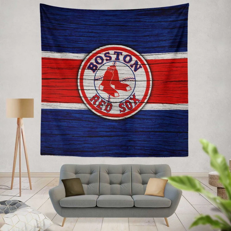 Boston Red Sox Professional MLB Baseball Team Tapestry