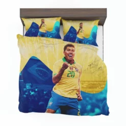 Brazil Football Player Roberto Firmino Bedding Set 1