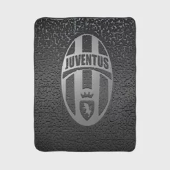 Brick Design Juve Football Old Logo Fleece Blanket 1