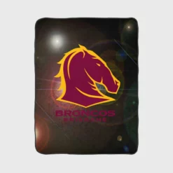 Brisbane Broncos Popular NRL Rugby Team Fleece Blanket 1