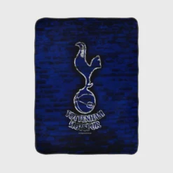 British Sensational Soccer Team Tottenham Logo Fleece Blanket 1