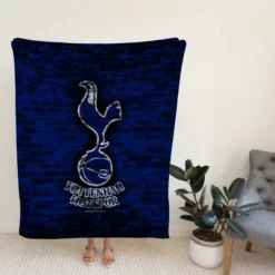 British Sensational Soccer Team Tottenham Logo Fleece Blanket